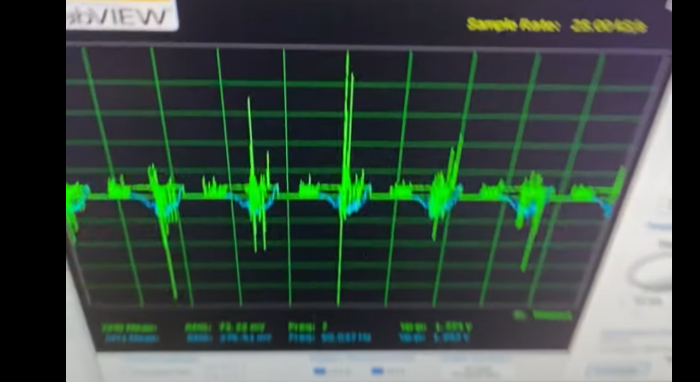 Connection 1 Oscilloscope Noise